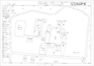 配置図のCAD(キャド)化イメージ